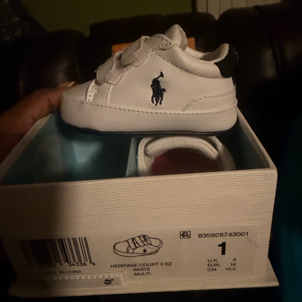 Polo by Ralph Lauren Kids' White Sneakers